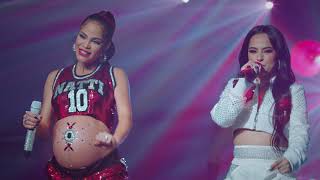 Natti Natasha x Becky G  Ram Pam Pam  Live On The Tonight Show Starring Jimmy Fallon [upl. by Falconer]