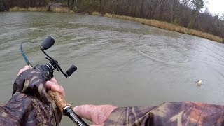 Rainy Muddy Water Bass Fishing Tips and Techniques [upl. by Robbin408]