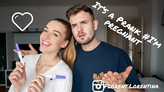 UNE JAM SHTATZENE🤰🏼 ⎟IT´S A PRANK 😂❤️⎟⎟SHIKONE SI REAGON FLORENTI😂⎟  I AM PREGNANT [upl. by Akcinehs]