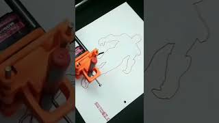 Drawing Robot  Homework machine  CNC 2D PLOTTER  Homework writing machine for students shorts [upl. by Einnob]