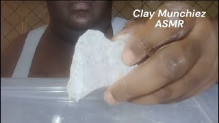 STRAWBERRY CLAY CRUNCH FROM YUMMY CLAYS FULL SWALLOW asmr mukbang eat fyp satisfying [upl. by Armil]