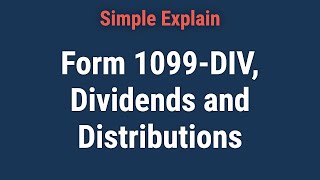 How to File Form 1099DIV Dividends and Distributions A Beginners Guide [upl. by Nawud]