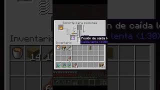 COMO HAGO UNA POCION DE CAIDA LENTA MINECRAFT [upl. by Serafina]