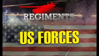 US FORCES  Regiments Skirmish Gameplay 2 Hard AI Frontline [upl. by Dugas107]