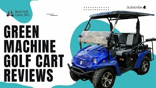 Green Machine Golf Cart Reviews 2024  Specs Pros Cons and Speed Tested [upl. by Hau]