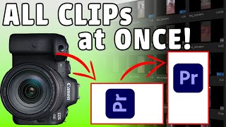 Rotate all the clips vertically  ALL at ONCE  in the Project panel  PREMIERE PRO tutorial [upl. by Yentnuoc]