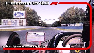 Assetto Corsa  Hockenheimring 1991  Ferrari 642  Onboard Jean Alesi [upl. by Alfonzo]