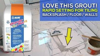 MAPEI Ultracolor Plus Grout Review  How to Grout Floor amp Wall Tiles Mini Guide [upl. by Thin]