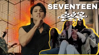 SEVENTEEN 세븐틴 손오공 Official MV  REACTION by ABM Crew Dancers react [upl. by Adnirim942]