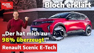 Renault Scenic ETech vom Kompaktvan zum ElektroSUV Bloch erklärt 240  ams [upl. by Nanreit]