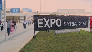 Expo Syria 2024 A bid to revive Syrian exports [upl. by Ymerrej26]