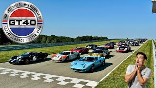 Superformance GT40s at the 60th Reunion in Pittsburg [upl. by Ausoj]