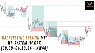 HT Trading System Backtesting Session KW40 [upl. by Thirzi]