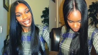 California Lace Wigs amp Weaves ReviewGet The quotNATURALquot Look [upl. by Sinnelg]