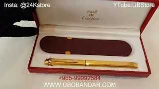 NEW Rare Vintage Cartier Diamonds Vendome Pen [upl. by Eanad]