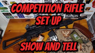 Arsenal 107R Competition Rifle Show amp Tell [upl. by Sufur]