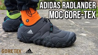 ADIDAS RADLANDER MOC GORETEX REVIEW  On feet comfort weight breathability and price review [upl. by Adianes2]