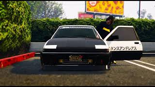 GTA Online Los Santos TunersKarin Futo GTX Toyota AE86DRIFT [upl. by Rizan596]