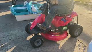 Lot 335 Craftsman R110 Riding Mower 30in Deck [upl. by Bate624]