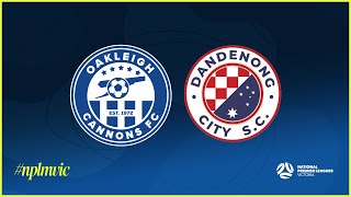 2024 NPLMVIC Finals Oakleigh Cannons v Dandenong City SC [upl. by Auburta691]