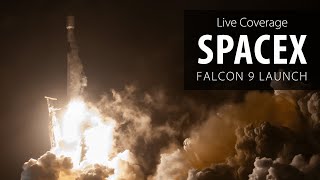 Watch live SpaceX Falcon 9 rocket launches 22 Starlink satellites from Vandenberg SFB California [upl. by Denison]