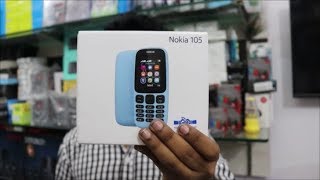 2017 Best Feature Phone  Nokia 105 DS Unboxing  Review [upl. by Bridge471]