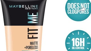 Maybelline new york FIt Me foundation unboxing [upl. by Beaufert]