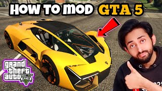 HOW TO MOD GTA 5  COMPLETE GUIDANCE FOR BEGINNERS  GTA 5 Mods  HindiUrdu  THE NOOB [upl. by Edla205]