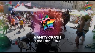 VIDEO Vanity Crash at Akron Pride 2024 [upl. by Wald613]