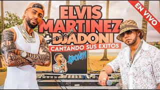 ELVIS MARTINEZ 🎤 CANTANDO 15 DE SUS MEJORES BACHATAS EN VIVO CON DJ ADONI  BACHATA MIX [upl. by Narrad]