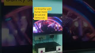 52 Amplifier Sound testing video from customer Home Heavy Bass 12 inch sub 9550310953 Nellore Audio [upl. by Annawat]