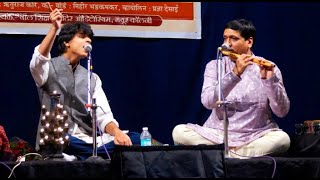 Viraj Joshi and Amar Oak Perform Bandish in Raag Todi  Bhor Bhayi  Chitraswar Concert [upl. by Kciregor]