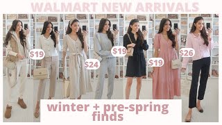 Walmart NEW Arrivals Haul  Walmart Winter  PreSpring Finds 2024 [upl. by Coussoule]