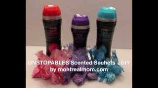 UNSTOPABLES Scented Sachets DIY [upl. by Lezley169]