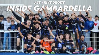 GAMBARDELLATOUR 5 AST 20 FC Rive Droite 33  linside du match [upl. by Asoral]