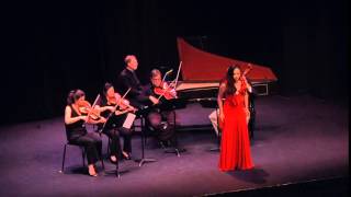 Nan Li contralto in the 2014 Handel Aria Competition singing from Rinaldo [upl. by Ygiaf]