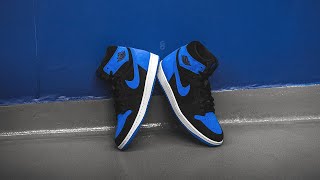 Air Jordan 1 Retro High OG Reimagined quotRoyalquot Review amp OnFeet [upl. by Lancelle661]