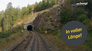 Führerstandsmitfahrt von Karlsruhe nach Konstanz auf der Schwarzwaldbahn mit bwegt [upl. by Schoenberg454]