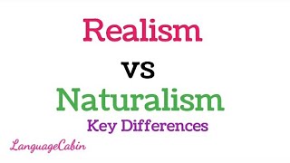 Realism vs Naturalism LanguageCabin110 [upl. by Breech]