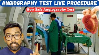 Unbelievable Live Angiography  Angiography Video  Angiogram [upl. by Roseann]