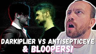 THIS IS CRAZY DARKIPLIER vs ANTISEPTICEYE amp BLOOPERS too REACTION w Logan Paul amp DanTDM [upl. by Noemi]