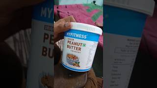 Review of My fitness peanut butter peanutbutter best review motivation [upl. by Yodlem430]