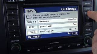 2005 Jeep Grand Cherokee  Oil Changed  Resetting the REC unit [upl. by Serles]