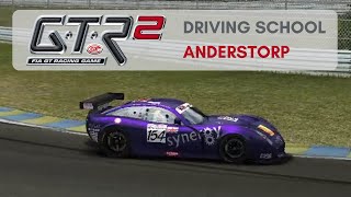 Driving School Circuit Coaching  Anderstorp  GTR 2 [upl. by Atreb]