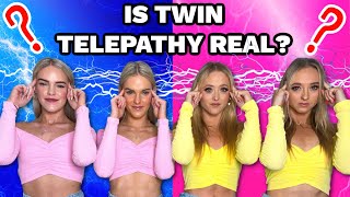 TWIN TELEPATHY CHALLENGE TWINS VS TWINS [upl. by Lucie256]