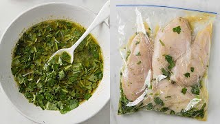 Quick Cilantro Lime Chicken Marinade [upl. by Taam]