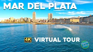 MAR DEL PLATA 2022 in a Sunny Day Virtual FULL TOUR 4K [upl. by Nivac]