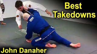 Best Takedowns For Jiu Jitsu BJJ by John Danaher [upl. by Howlend890]