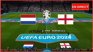 match Pays Bas vs Angleterre en direct aujourdhui Coupe dEurope Euro 2024 Simulation Gameplay PC [upl. by Ynned]