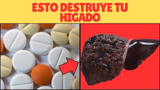 10 MEDICAMENTOS Que Dañan Tu HIGADO [upl. by Eirod792]